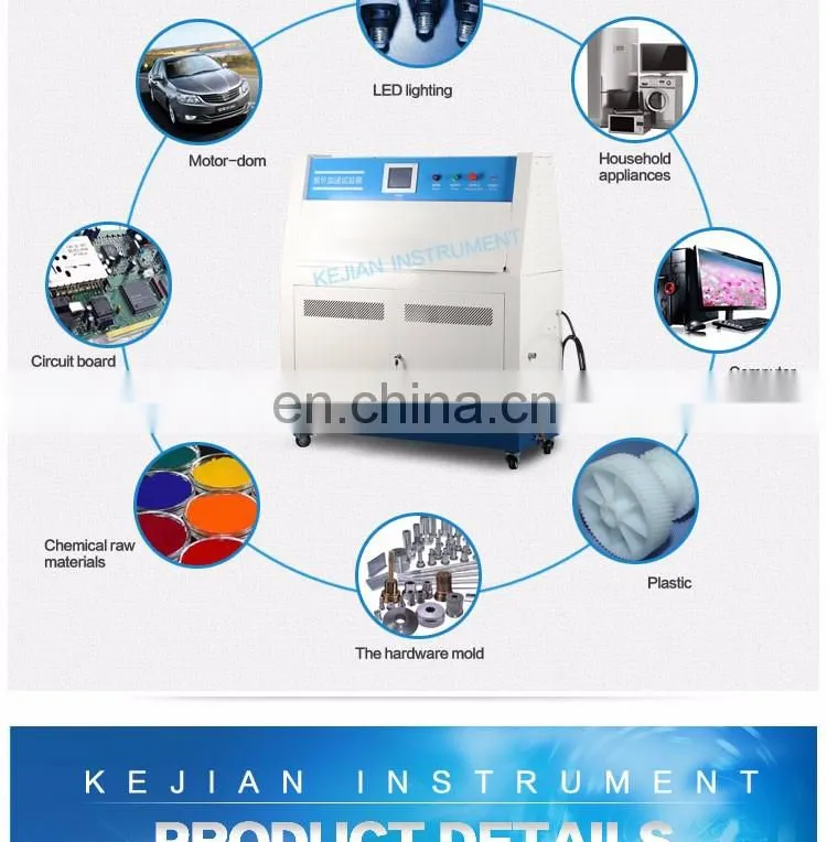 UV Accelerated Weathering Testing Machine UV Lamp Aging Test Chamber