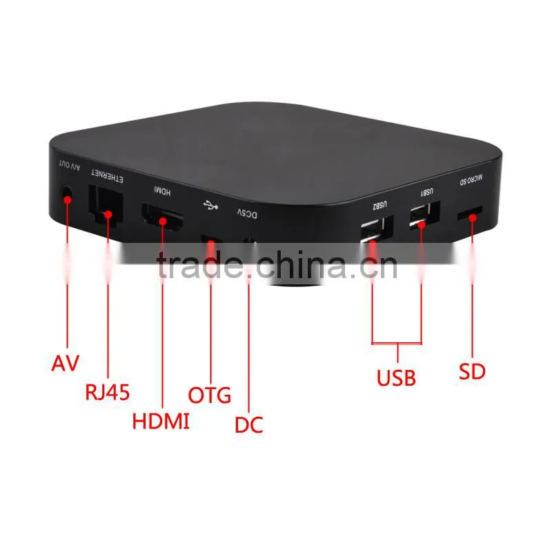 2013 android 4.2 smart tv box Q7 rk3188 quad core 1G DDR3 8GB NAND FLASH RJ45 root access android 4.2 tv box support Arabic