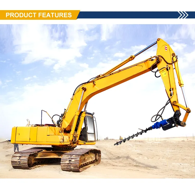Soil drilling rig Drilling machine Spiral drill hole-punching machine