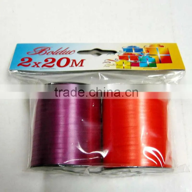 Giftwrap10m long*5mm wide ribbon assortidessin