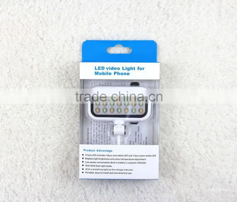 Pocket Spotlight Compact LED Selfie Flash Light for Cell Phone