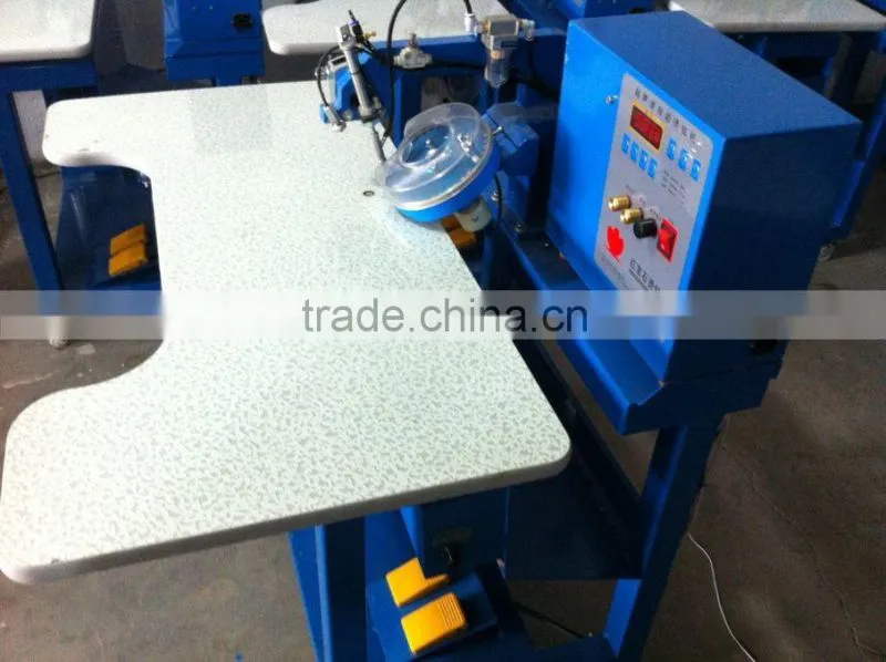 Industrial ultrasonic hot fix rhinestone setting machine for Lady's Dress, lingerie,wedding dress