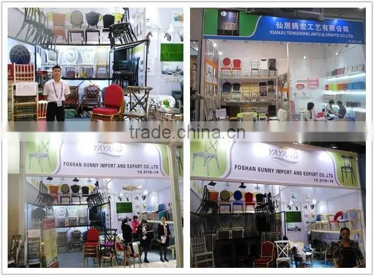 Factory price modern resin folding white wedding chair for event furniture