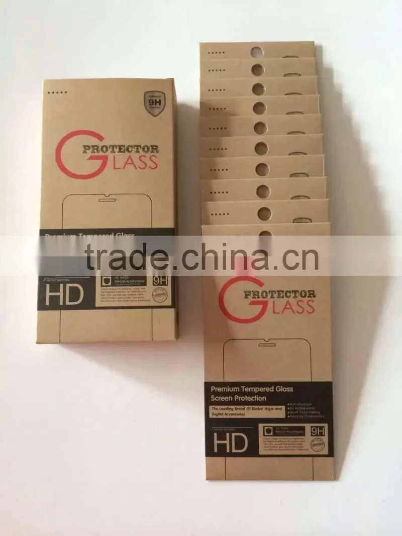 Crystal phone screen protector film packing boxes