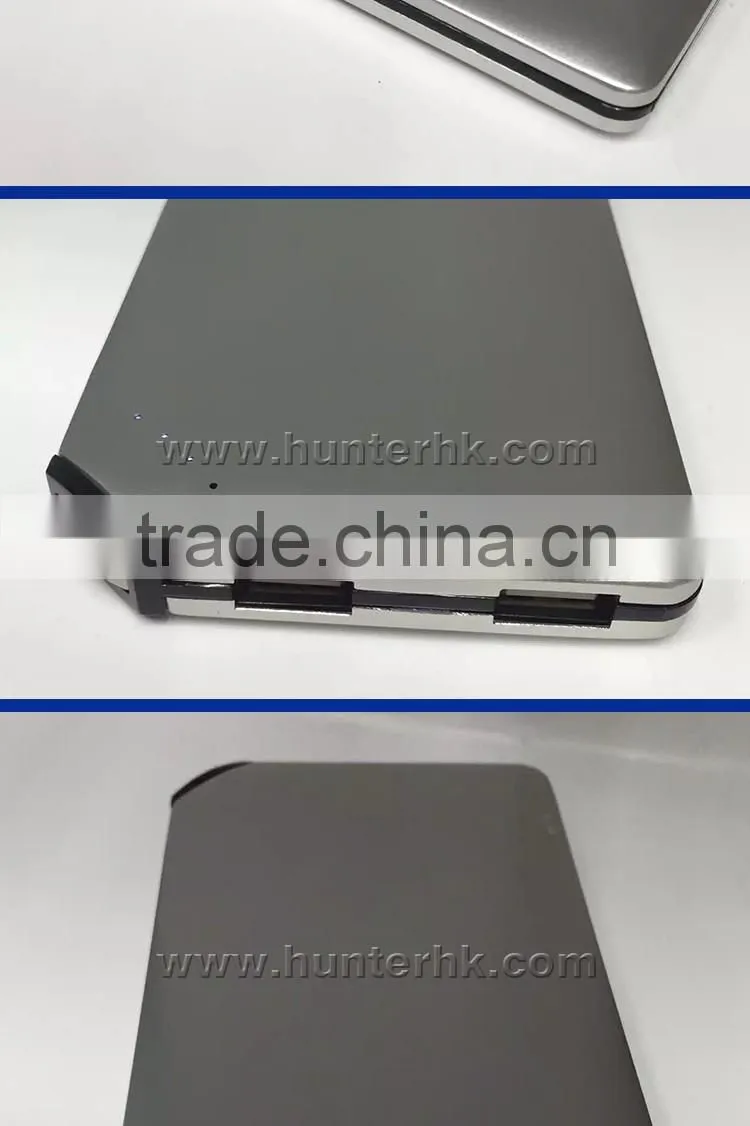 2016 New For iPhone 6 Aluminium Portable Power Bank