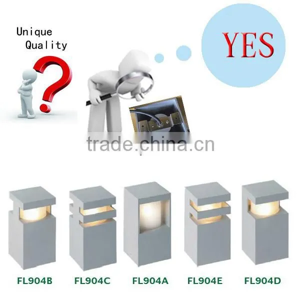 2014 new modern unique design CE IP 65 led solar garden light