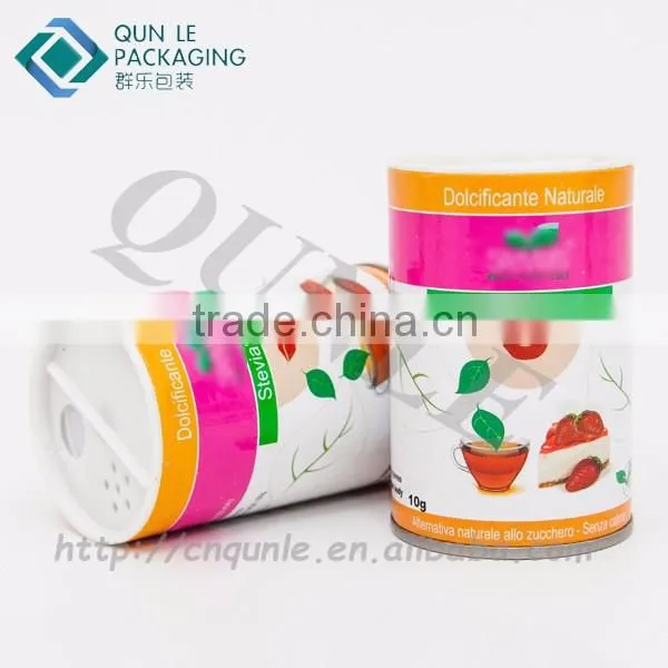 Custom Talcum Shaker Top Paper Tubes