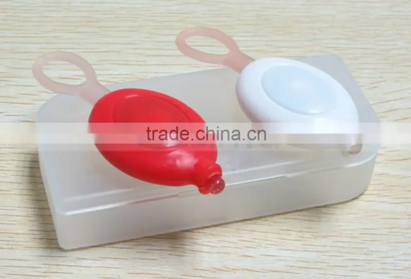 Mini Key Ring LED Flash Light Red Green Lamp