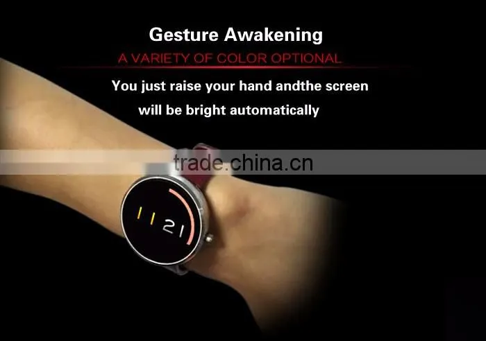 china cheap smart watch phone with round panel/heart rate watch phone