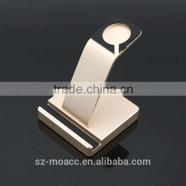 2 in 1 dual For Apple Watch Aluminum Charging Dock,for Apple watch display stand