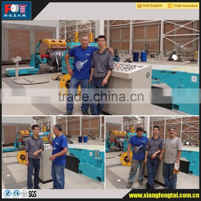 Coil cut to length line for stainless steel, cold roll steel and hot roll steel etc