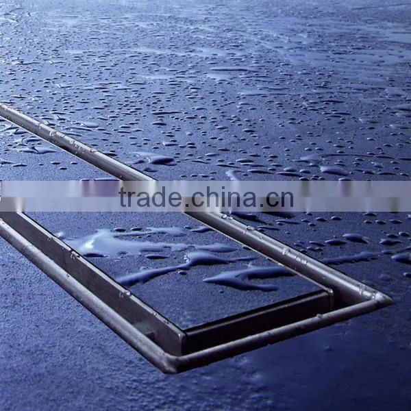 linear stainless steel tile insert shower drain/floor drain