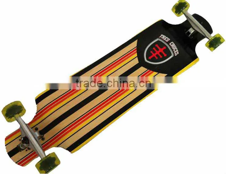 7-layer Canadian Long Wooden Skateboard(CE approved)