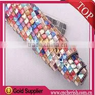 2016 Top Fashion Hot Fix Rhinestone Mesh Trimming 24 x 40cm for Decoration and Garment