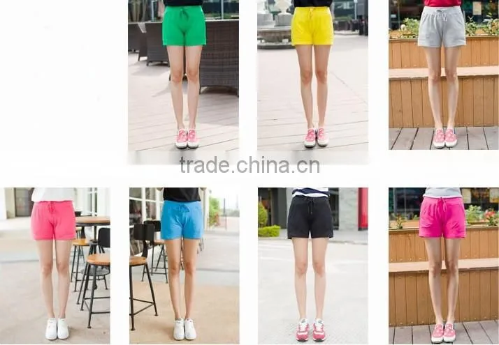 2016 Sumemr Girl's Yoga Cotton Short Sweatpants