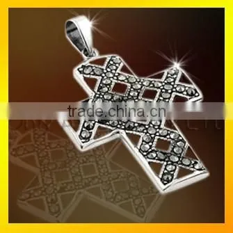 High quality men pendant new design sterling silver cross pendant