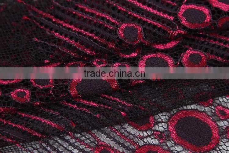 Cheap african organza 3d flower embroidered lace extender fabric for sale