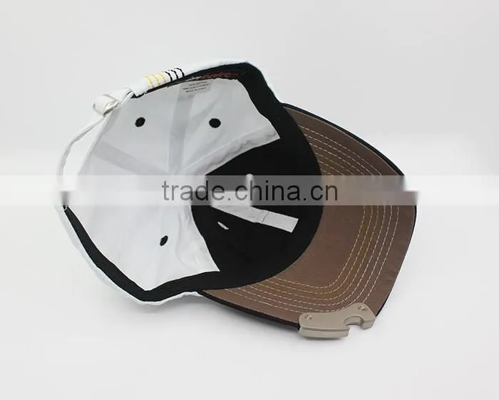 aluminum bottle opener baseball cap