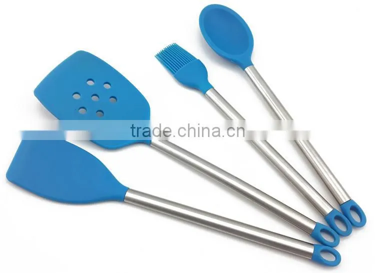 6pcs silicon bonny kitchen utensils cute shape