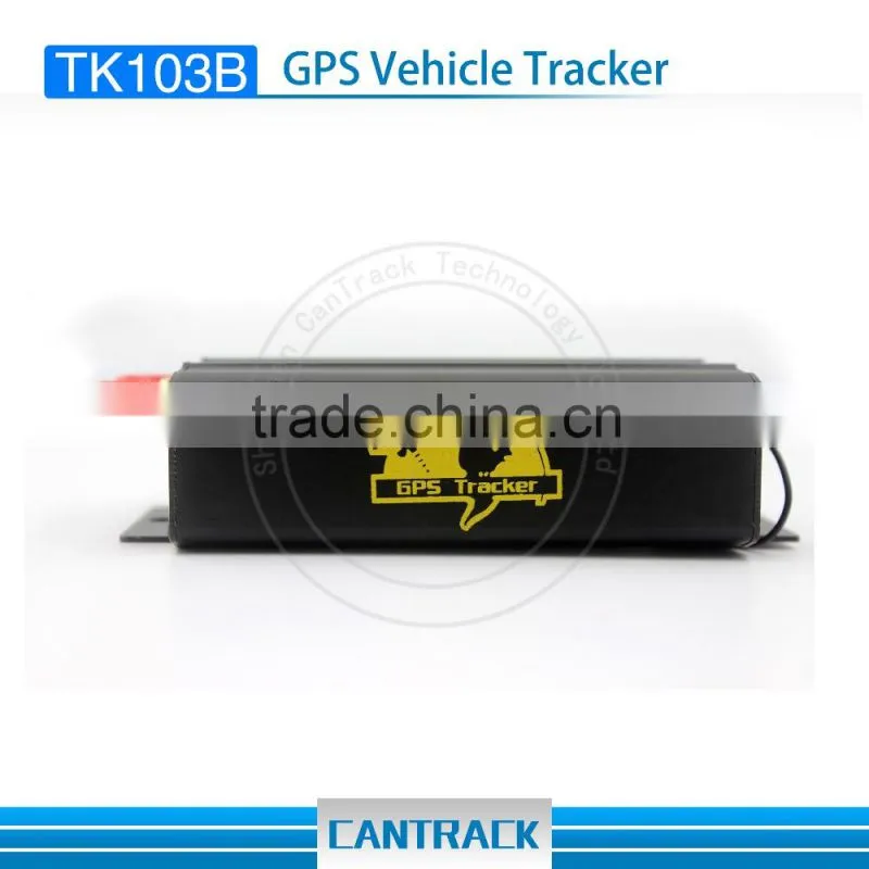 2016 best selling GPS Tracker for Car/Vehicle with door detection and SMS/Calling Alarm TK103B