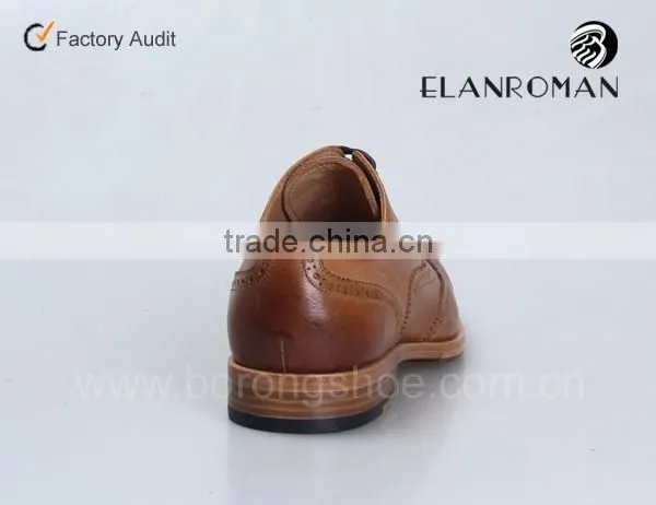 Wholesale italian formal shoes brogue leather shoes men leather dress shoes