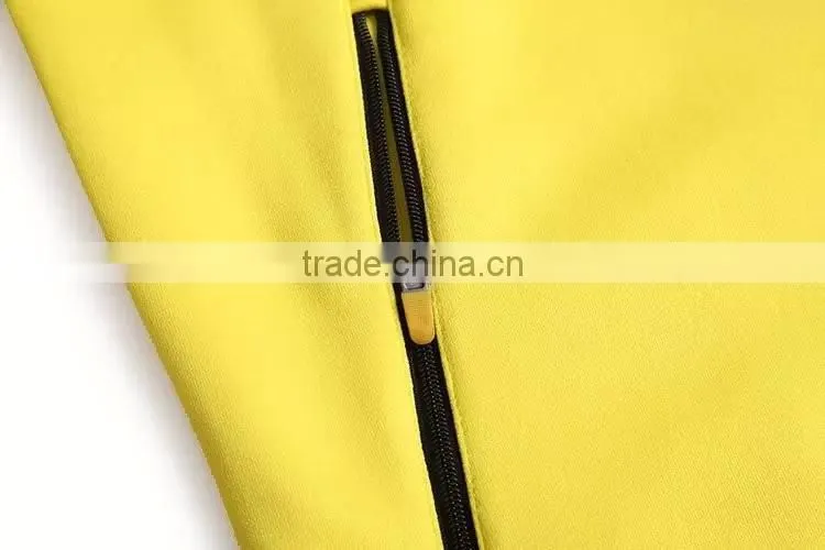 Special spring new authentic yellow outdoor Sportwear, men's singles thin mountaineering wear windproof Sport Jacket