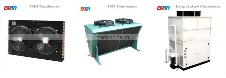 shell and tube condenser in refrigeration