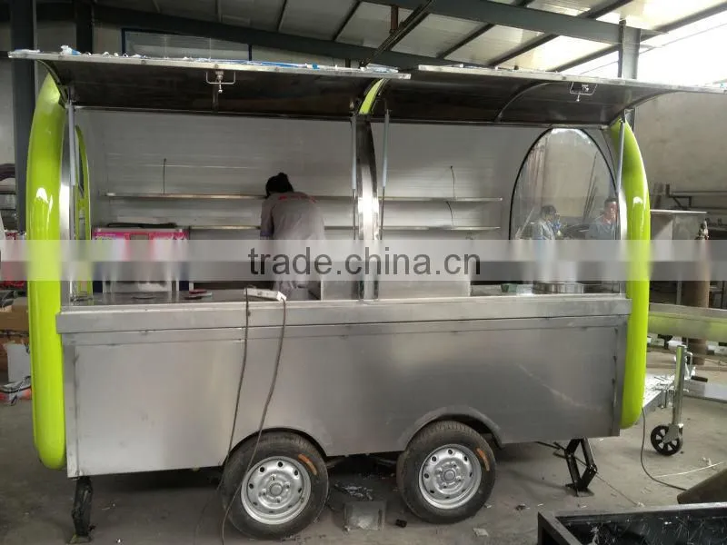(Skype/Wechat: hnlily07) Australian Standard Food Trailer Mobile Food Cart