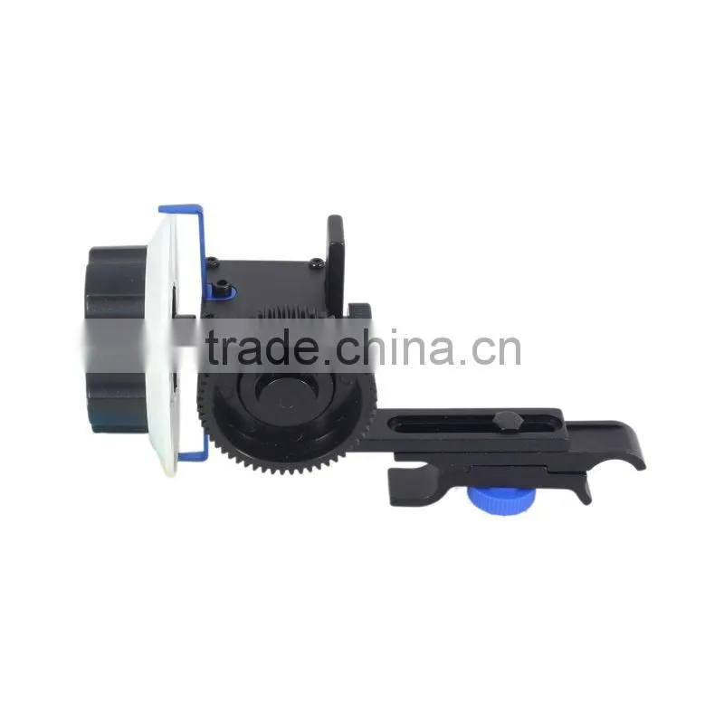 DSLR Rig Follow Focus F0 for DSLR Camera and Camcorders, Fit for 52mm to 86mm Lens