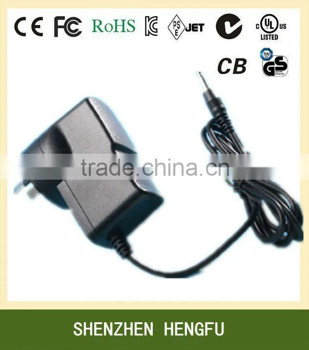18V 0.7A 0.8A 0.9A 1A Travel Charger AC Power Adapter with UL certificated