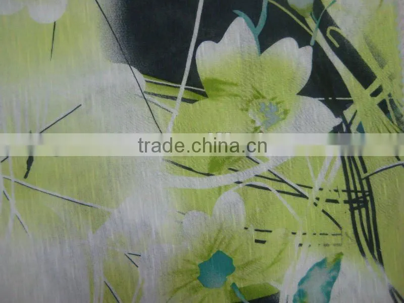 2012 new design viscose jersey slub printed fabric