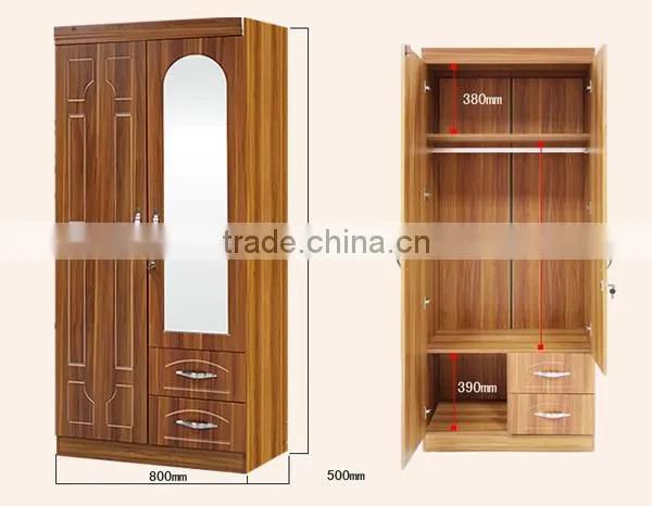 Cheap Bedroom Wardrobe designs / Locker Cabinet / Metal Clothes Locker