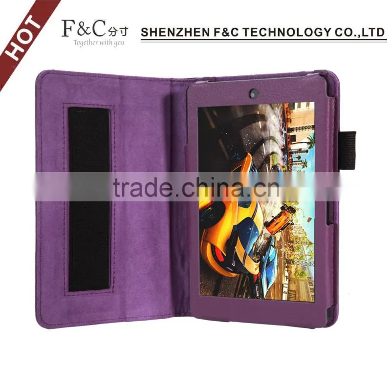 High quality pu leather case for Amazon Kindle Fire HD 6