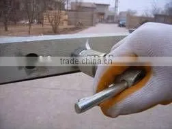 anti-theft nut with spring and ball
