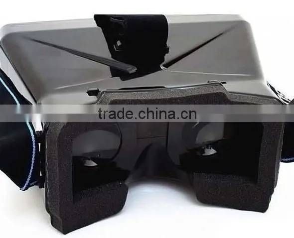 Lightest Plastic Google Virtual Reality 3D Video Glasses For iPhone and Android