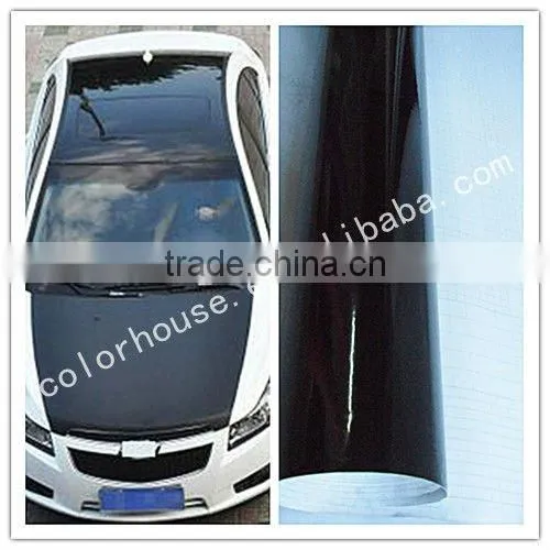 black heat resistant window film that changes color