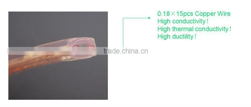 Green color Christmas Strip Lights 110V waterproof