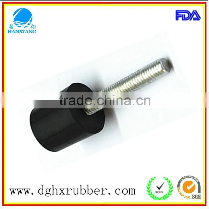 High quality rubber feet with metal for Aerospace and aviation instrument