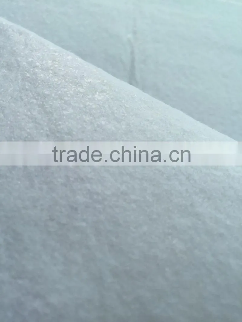 Hairou garment interlining nonwoven needle punch black fusible interlining