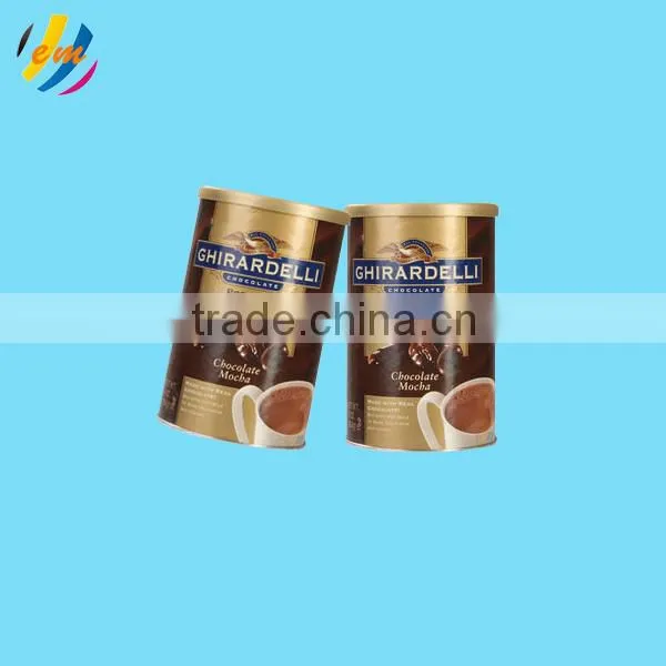 Alu foil paper can for food packing