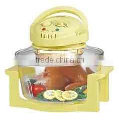 12L digital control multi-purpose halogen oven white color