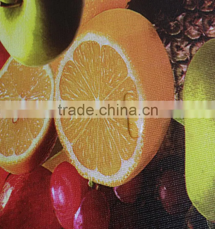 Design of fruit PVC compound non-woven tablecloth for home