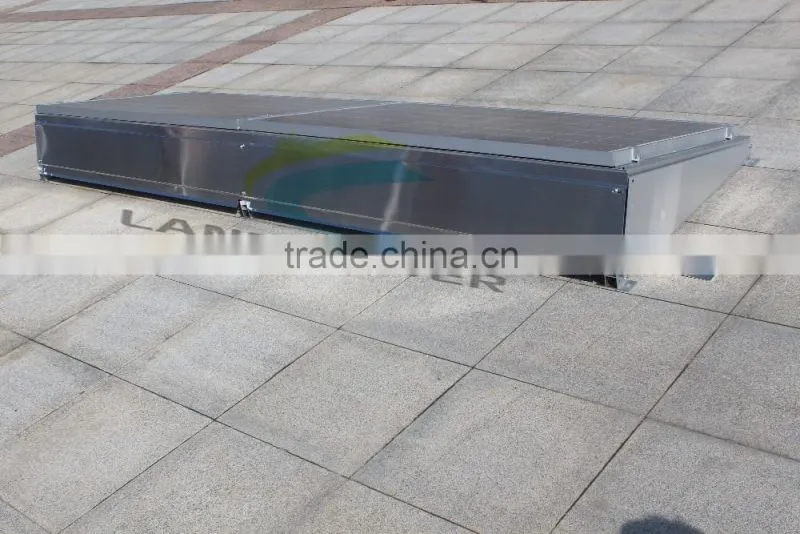 Flat Roof Solar Mounting,Ballasted Solar PV Mounting,Landscape Ballasted Mounting