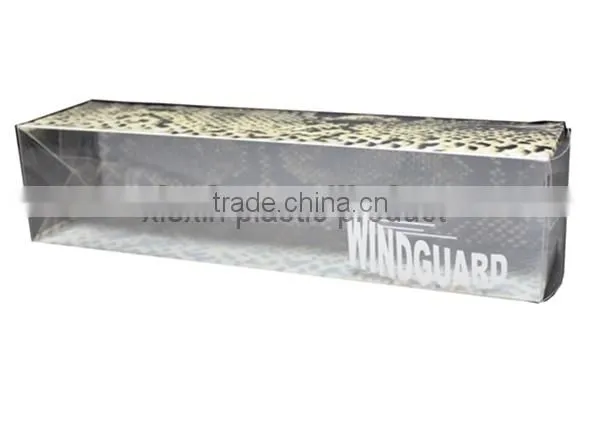 new custom clear pvc gift boxes for towels