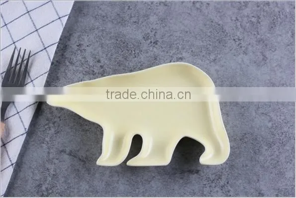 Creative Snacks Polar Bear Shape Ceramic Tableware HY0671801