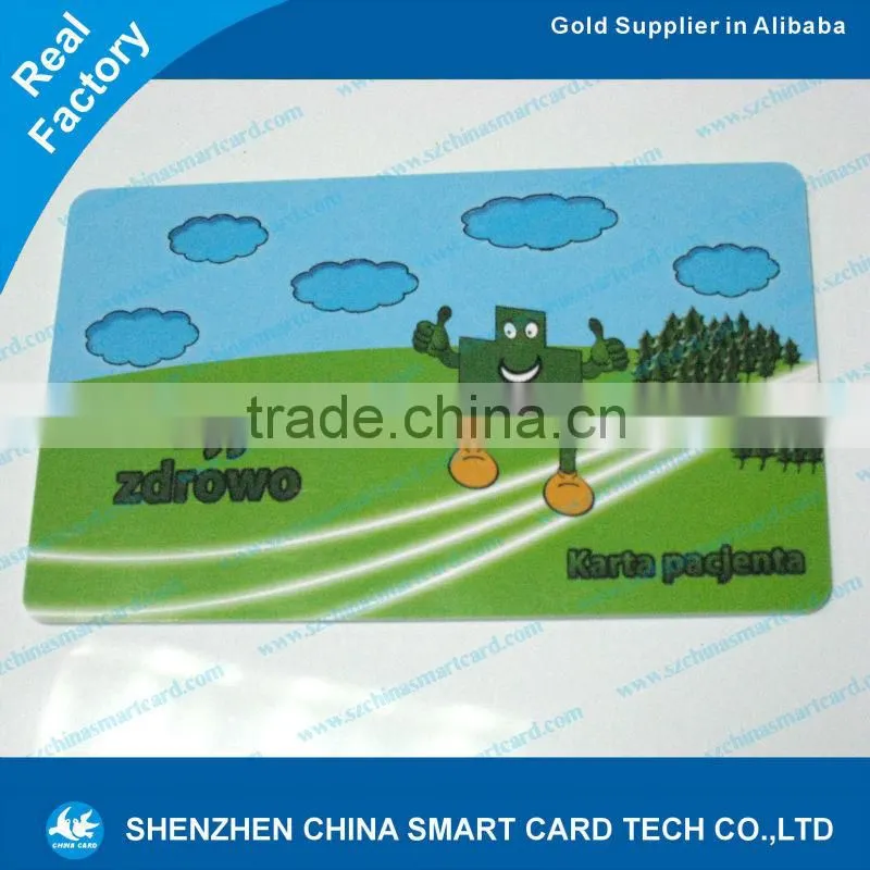 cr80 plastic pvc prepaid card money card