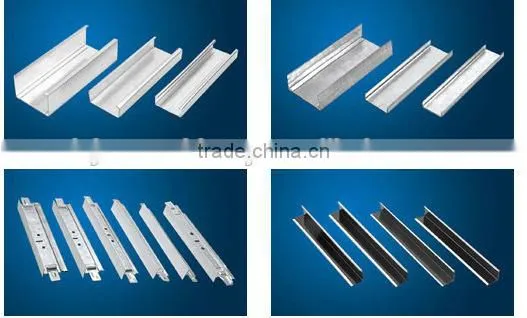 Customized Light Steel Keel Roll Forming Machine, Keel Making Machine