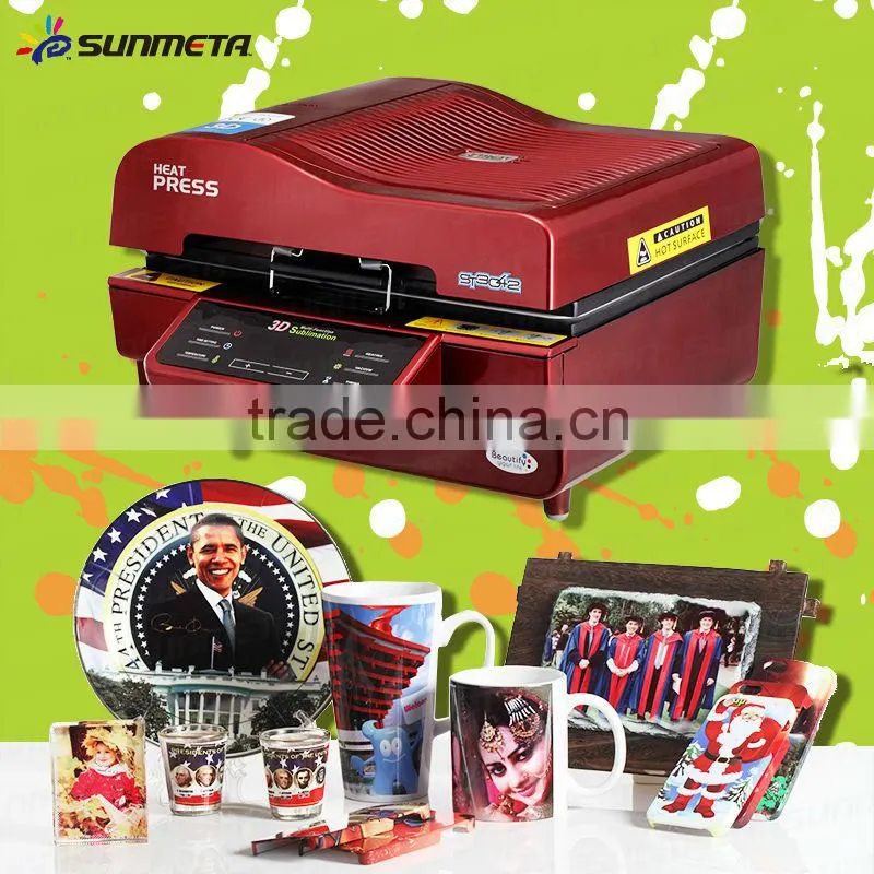 Sunmeta 3d sublimacion heat press machine ,coffee mug printing machine st3042