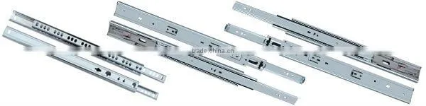 45MM Single Extension Furniture Hardware Ball Bearing Drawer Slide