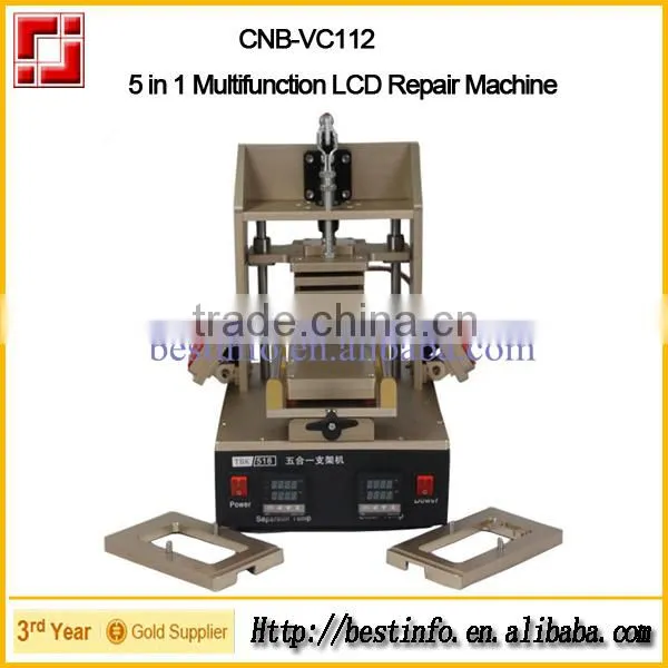2015 Big Sale 3 in 1 OCA Laminating Machine + 5 in 1 Frame Fixer Machine + 3 in 1 LCD Separator machine + Vacuum Heating Plate